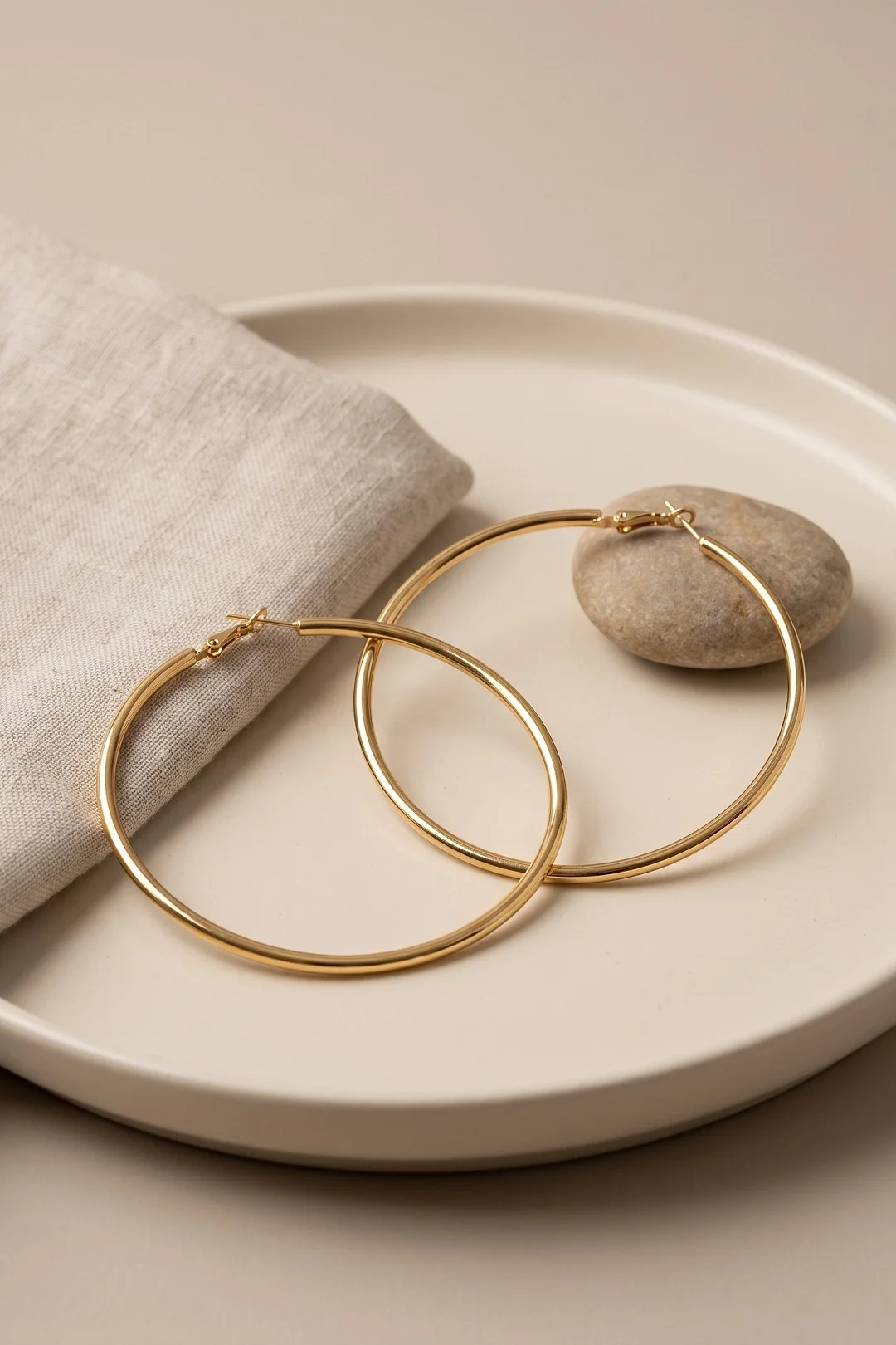 316L Çelik Gold Renk 66 mm Halka Küpe Fiyatı, Yorumları ve Özellikleri