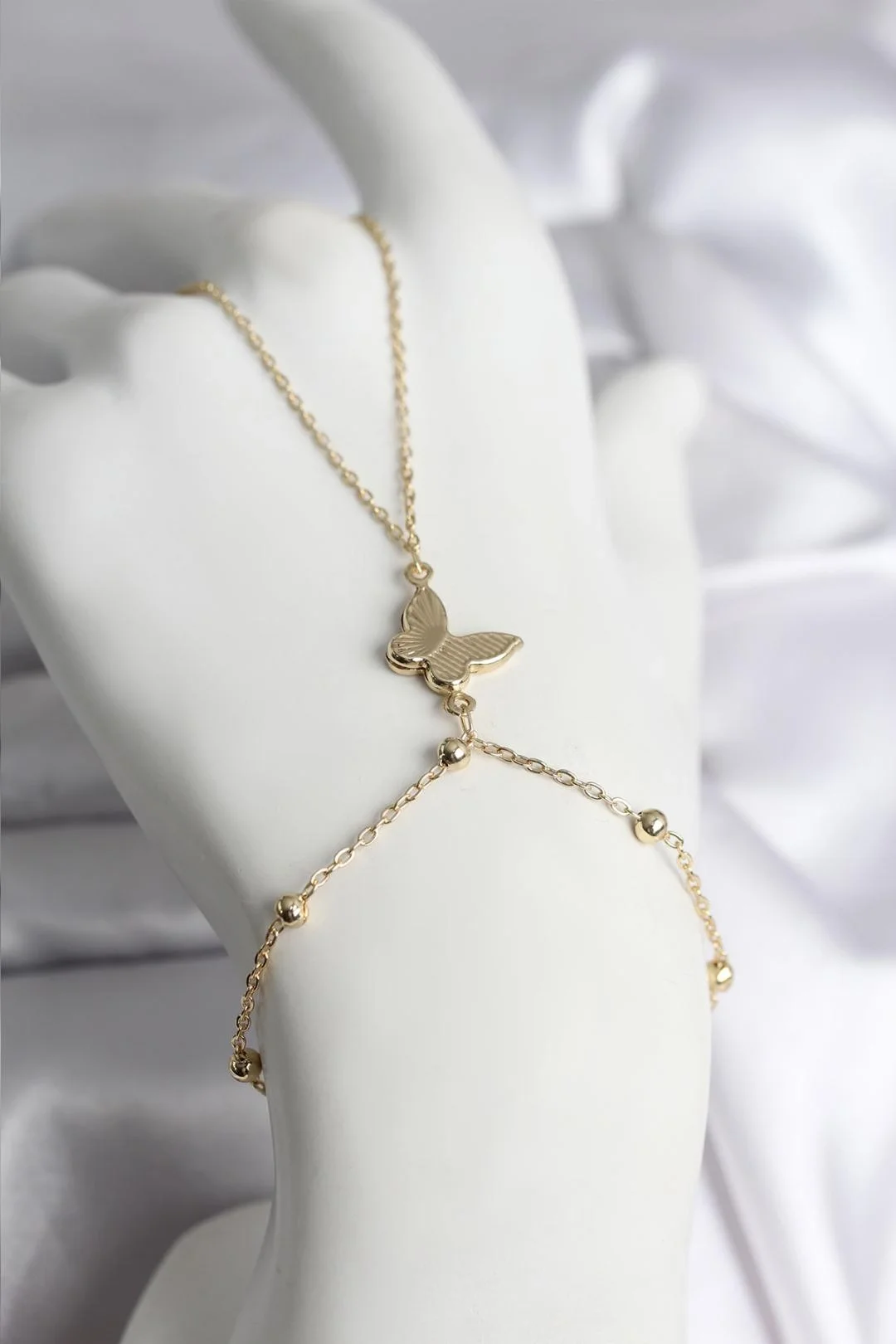 316L Çelik Gold Renk Kelebek Model Kadın Şahmeran Fiyatı, Yorumları ve Özellikleri