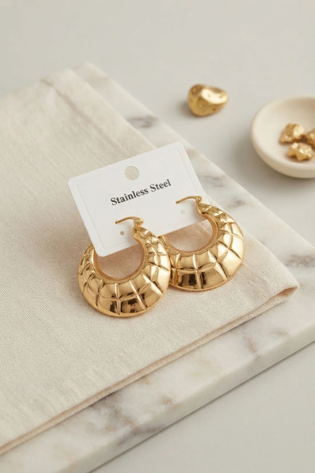 316L Çelik Gold Renk Bohem Halka Model Küpe TJ-BKP12027 Fiyatı, Yorumları ve Özellikleri