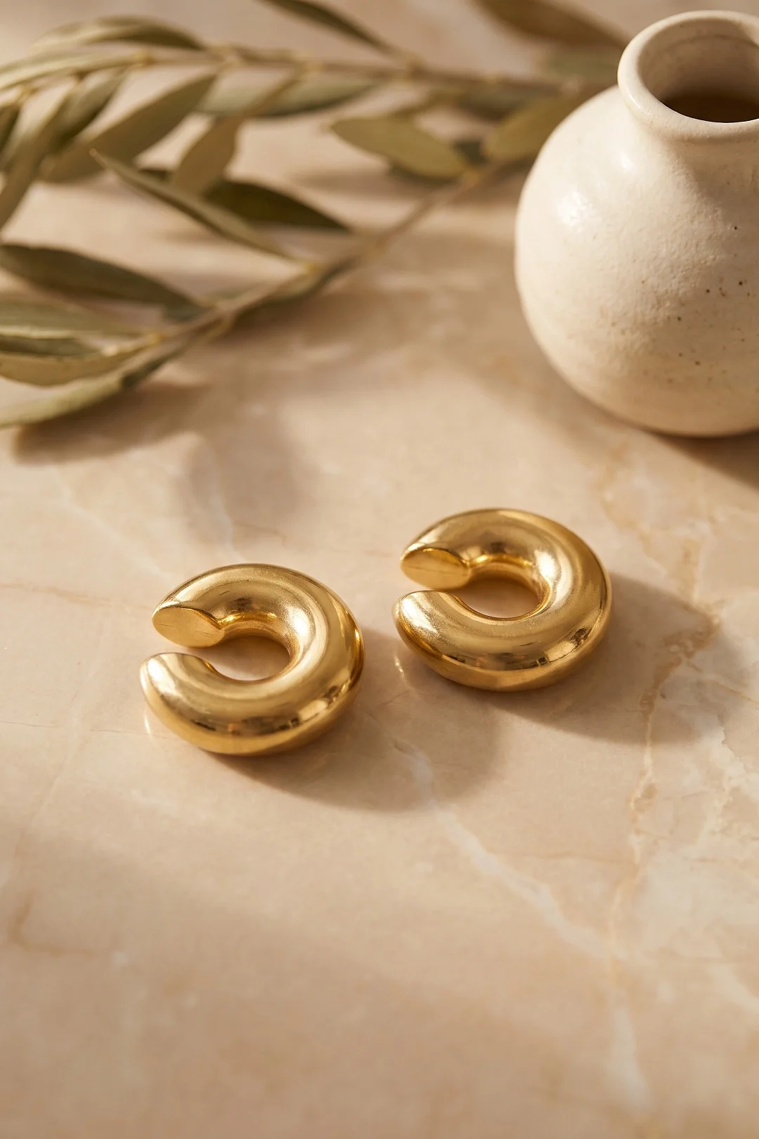 316L Çelik Gold Renk Çiftli Earcuff Küpe Fiyatı, Yorumları ve Özellikleri