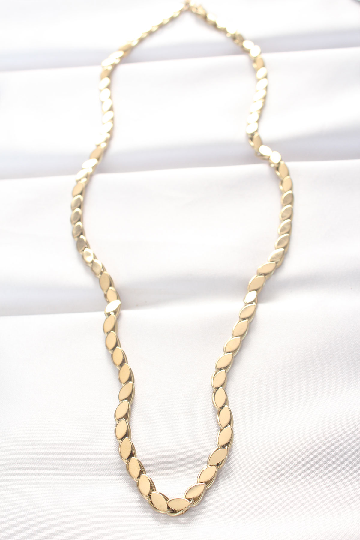 316L Çelik Gold Renk Arpa Tasarımlı Kolye - TJ-BKO8531 316L Çelik Gold Renk Arpa Tasarımlı Kolye - TJ-BKO8531