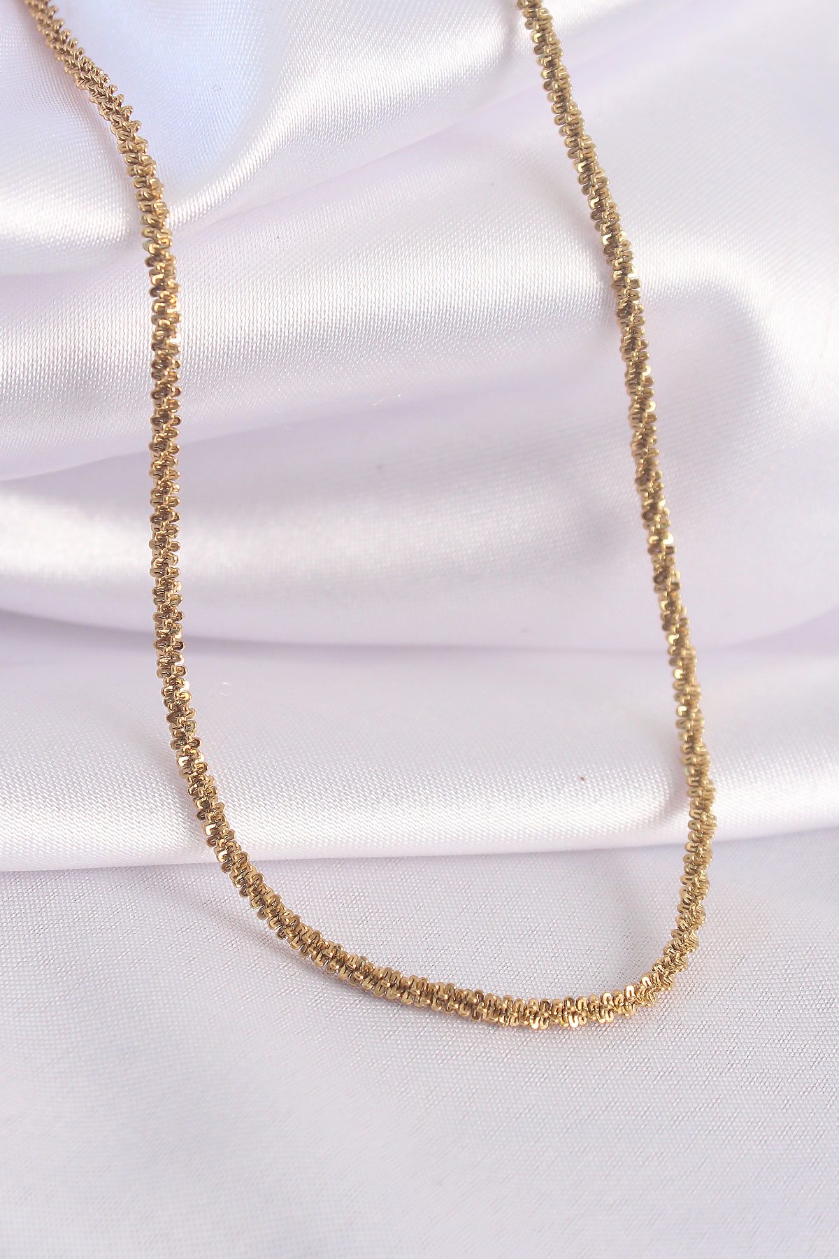 316L Çelik Gold Renk Kolye - TJ-BKO8887 316L Çelik Gold Renk Kolye - TJ-BKO8887