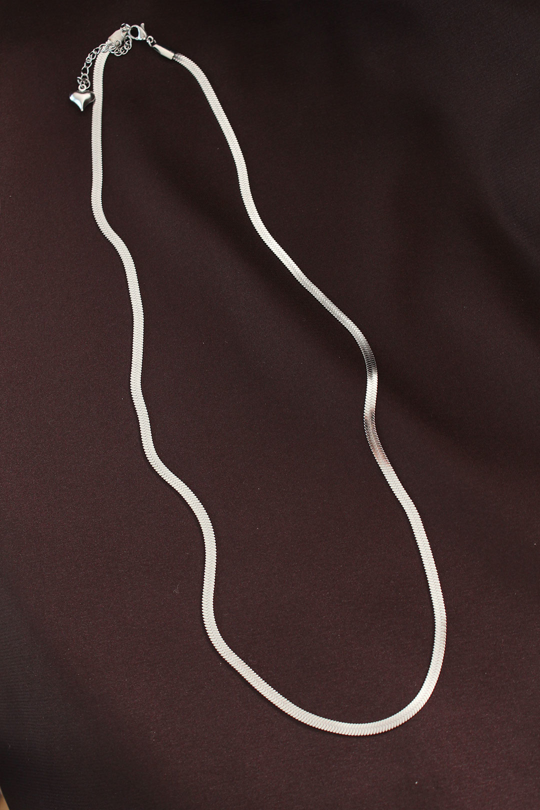 Stillove 316L Çelik Gümüş Renk 60 Cm İtalyan Zincir Kolye Sl5810