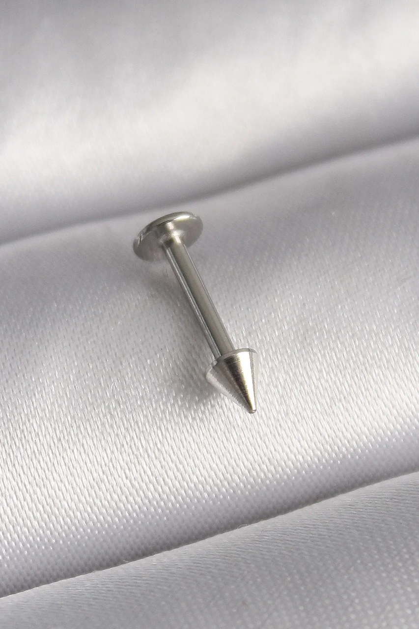 316l Çelik Gümüş Renk Çivi Model Piercing Tj-pr1373 Diğer