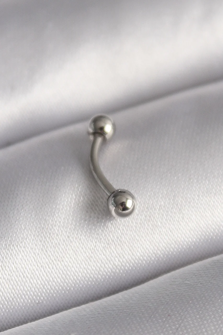 316l Çelik Gümüş Renk Topçuk Model Piercing Tj-pr1363 Diğer