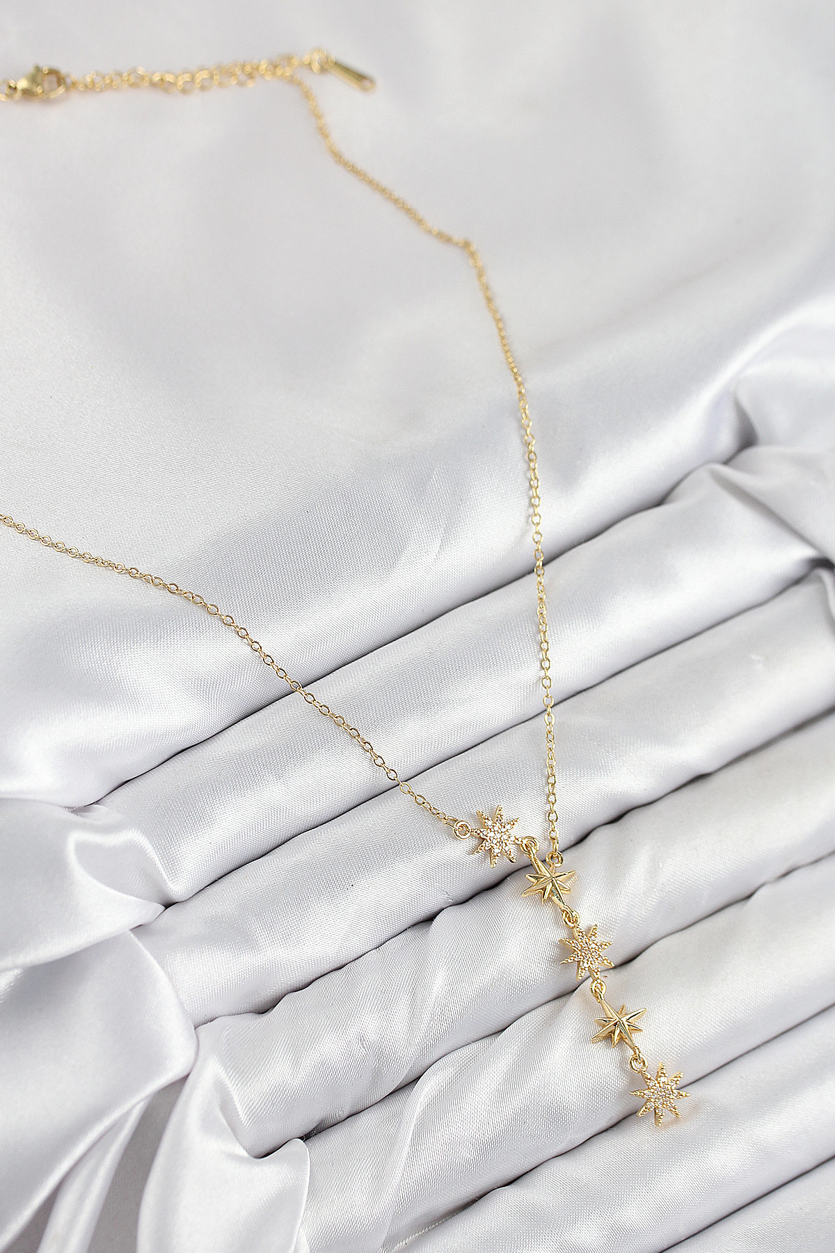 316L Çelik Yıldız Model Gold Renk Kadın Kolye - TJ-BKO10501 316L Çelik Yıldız Model Gold Renk Kadın Kolye - TJ-BKO10501
