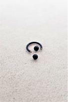 316L CERRAHİ ÇELİK PİERCİNG 10 MM SMİLEY, TRAGUS, DUDAK, KIKIRDAK