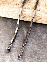 316L CERRAHİ ÇELİK 3 MM 55 CM ÇELİK KOLYE-ÇKOL81