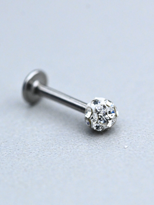 316L CERRAHİ ÇELİK ŞAMBALA HAMUR BEYAZ TAŞ DUDAK,TRAGUS,KIKIRDAK, 316L CERRAHİ ÇELİK ŞAMBALA HAMUR BEYAZ TAŞ DUDAK,TRAGUS,KIKIRDAK,