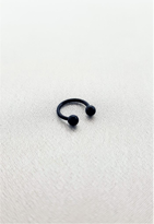 316L CERRAHİ ÇELİK PİERCİNG 10 MM SMİLEY, TRAGUS, DUDAK, KIKIRDAK