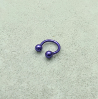 316L CERRAHİ ÇELİK PİERCİNG 8 MM PEMBE KAPLAMA DİŞ,DUDAK,KIKIRDAK