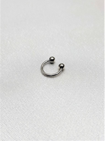 316L CERRAHİ ÇELİK PİERCİNG 10 MM SMİLEY, TRAGUS, DUDAK, KIKIRDAK