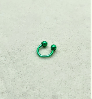 316L CERRAHİ ÇELİK PİERCİNG 8 MM PEMBE KAPLAMA DİŞ,DUDAK,KIKIRDAK
