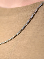 Tükkan Accessories 316L Cerrahi Çelik 3 Mm 55 Cm Çelik Kolye-Çkol95