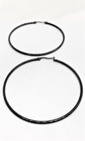 316L CERRAHİ ÇELİK ARKASI KAPALI 60 MM (6CM) SİYAH KAPLAMA VİP SE