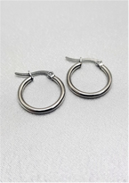 316L CERRAHİ ÇELİK GOLD KAPLAMA  ARKASI KAPALI 15 MM VİP SERİ HAL