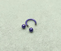 316L CERRAHİ ÇELİK PİERCİNG 8 MM PEMBE KAPLAMA DİŞ,DUDAK,KIKIRDAK
