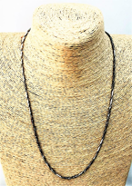 316L CERRAHİ ÇELİK 3 MM 55 CM ÇELİK KOLYE-ÇKOL93