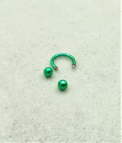316L CERRAHİ ÇELİK PİERCİNG 8 MM PEMBE KAPLAMA DİŞ,DUDAK,KIKIRDAK