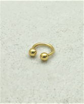 316L CERRAHİ ÇELİK PİERCİNG 8 MM PEMBE KAPLAMA DİŞ,DUDAK,KIKIRDAK