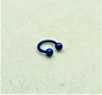 316L CERRAHİ ÇELİK PİERCİNG 8 MM PEMBE KAPLAMA DİŞ,DUDAK,KIKIRDAK