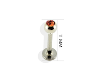 316L CERRAHİ ÇELİK BEYAZ TAŞ DUDAK,TRAGUS,KIKIRDAK,KULAK PİERCİNG 316L CERRAHİ ÇELİK BEYAZ TAŞ DUDAK,TRAGUS,KIKIRDAK,KULAK PİERCİNG
