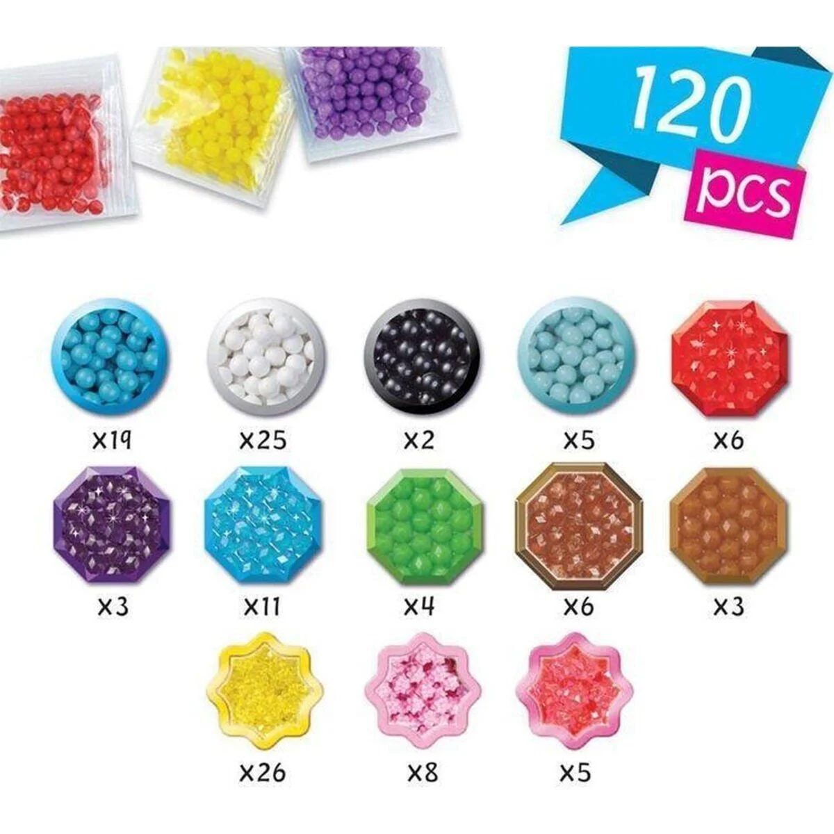 31725 AquaBeads Mini tıcı Set 120 parça +4 yaş Fiyatı, Yorumları ve Özellikleri