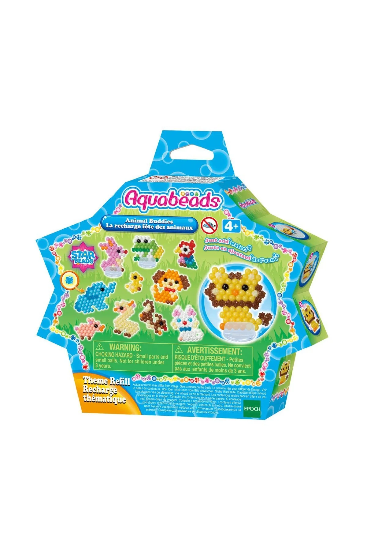 31915 AquaBeads Hayvan Dostlar Seti 600 parça +4 yaş