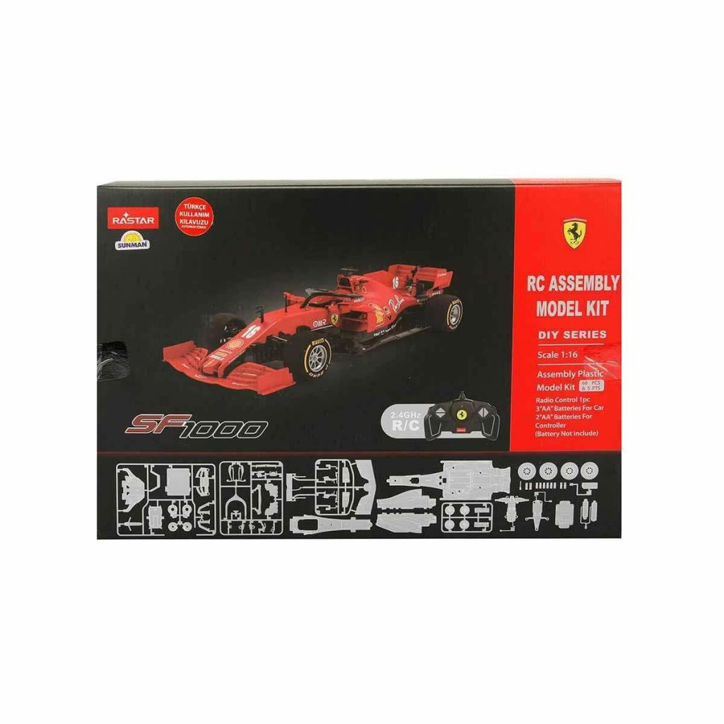 31961 Ferrari SF1000 Uzaktan Kumandalı Model Araç Montaj Kiti 1:1