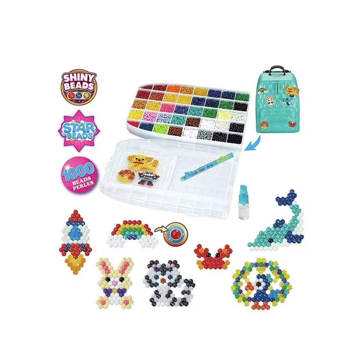 31993 AquaBeads Delüks Sırt Çantası +1000 parça +4 yaş Fiyatı, Yorumları ve Özellikleri
