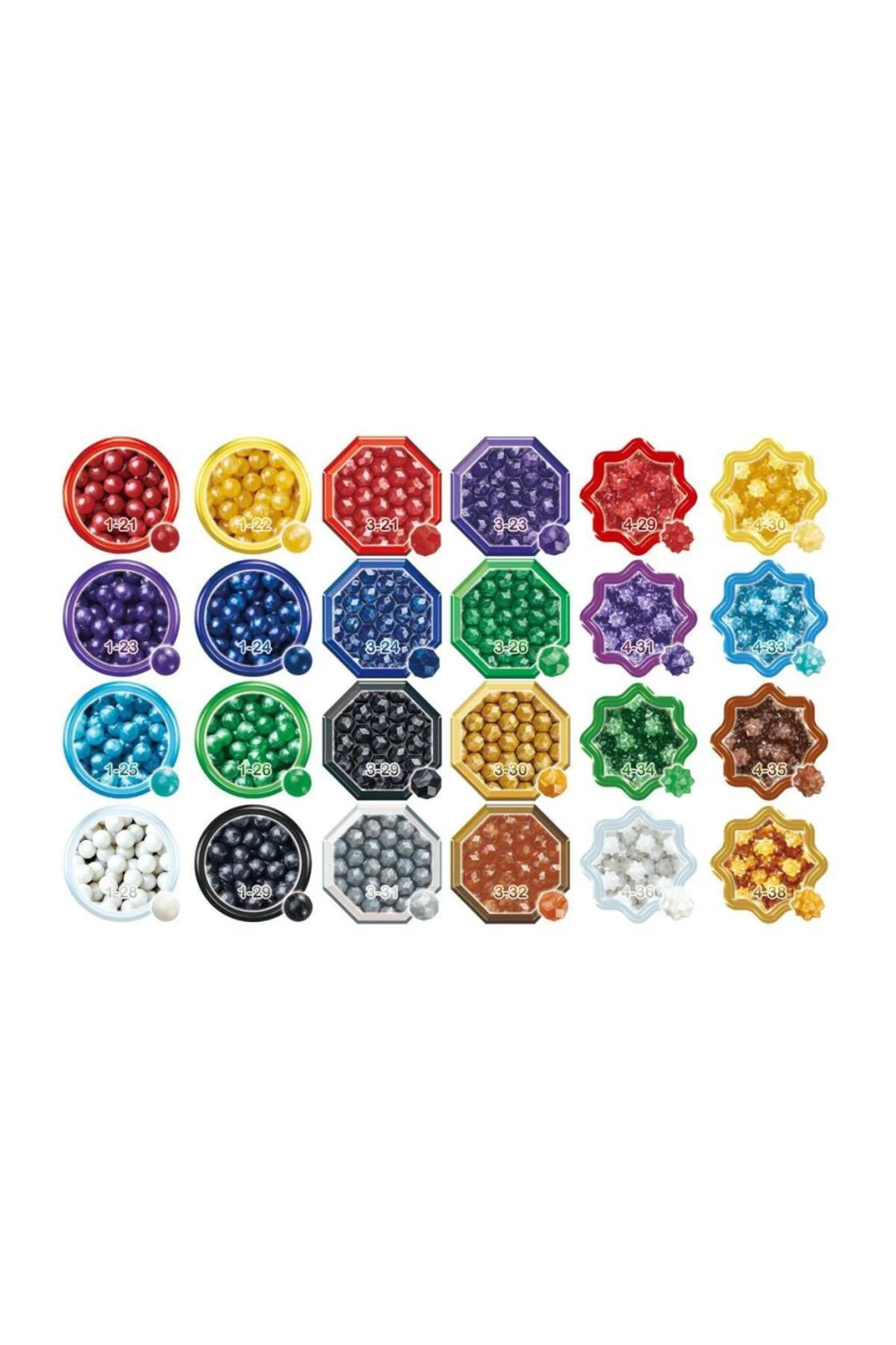 31995 AquaBeads Parlak Boncuk Paketi (yedek paket) 2000 parça +4 yaş