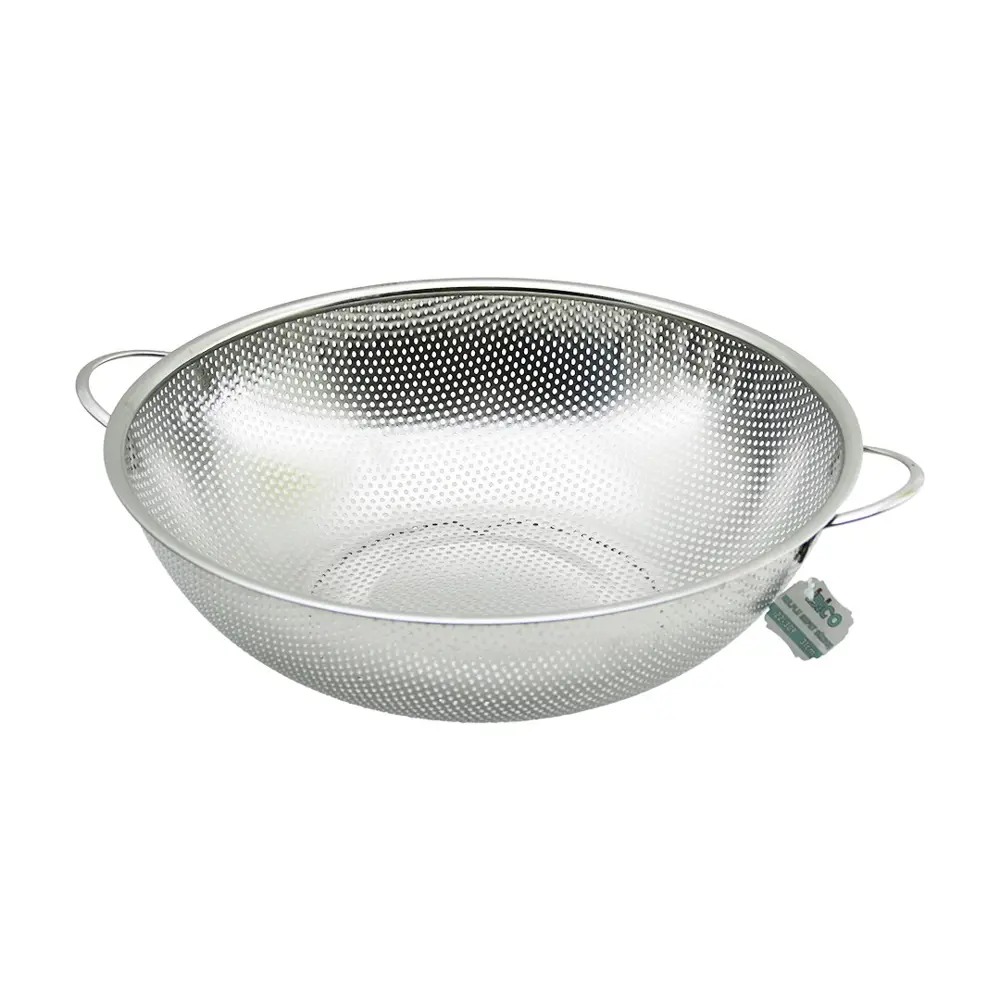 31CM  METAL KULPLU  ÇELİK SEPET SÜZGEÇ İNCE TEL AYAKLI (4741)