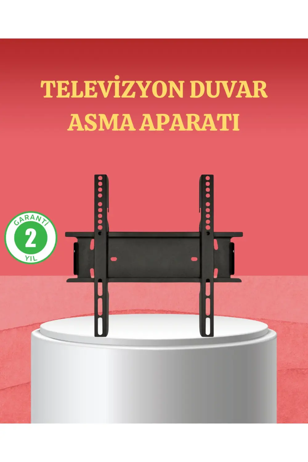 32-42 İnç TV Askı Aparatı Kolay Kurulum Düz ve Kompakt Tasarım