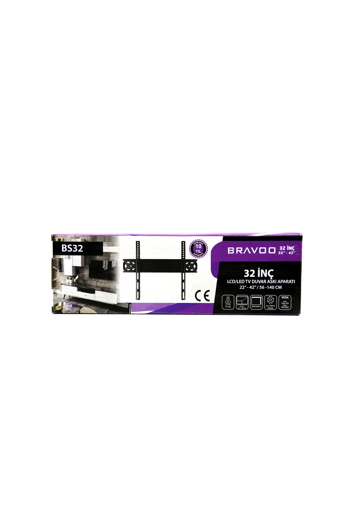 32-44" LCD/LED Sabit TV Askı Aparatı 56x140 cm 32-44" LCD/LED Sabit TV Askı Aparatı 56x140 cm