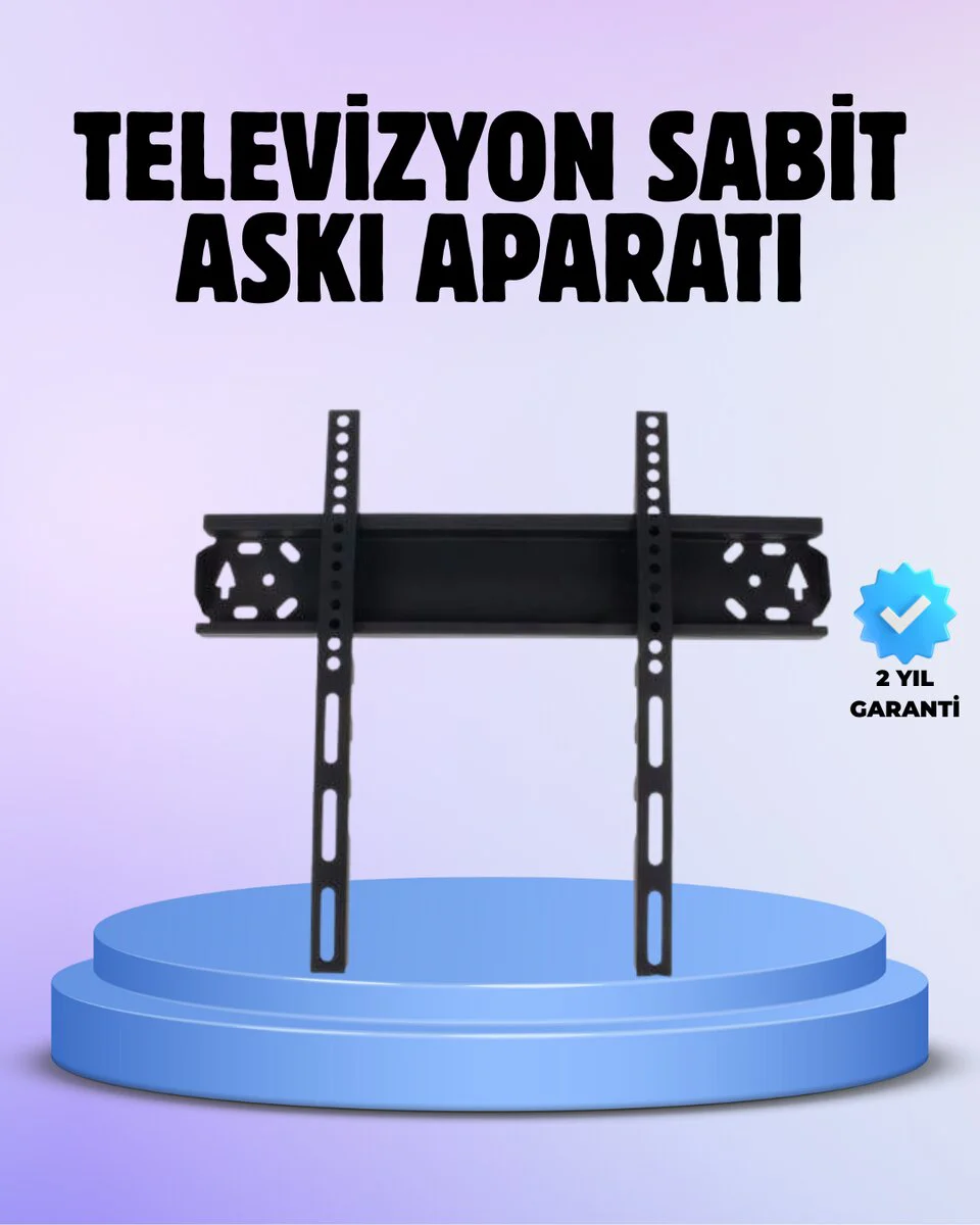 32-65 İnç Uyumlu LCD LED Plasma TV Askı Aparatı 3 Kademeli Ayarlı