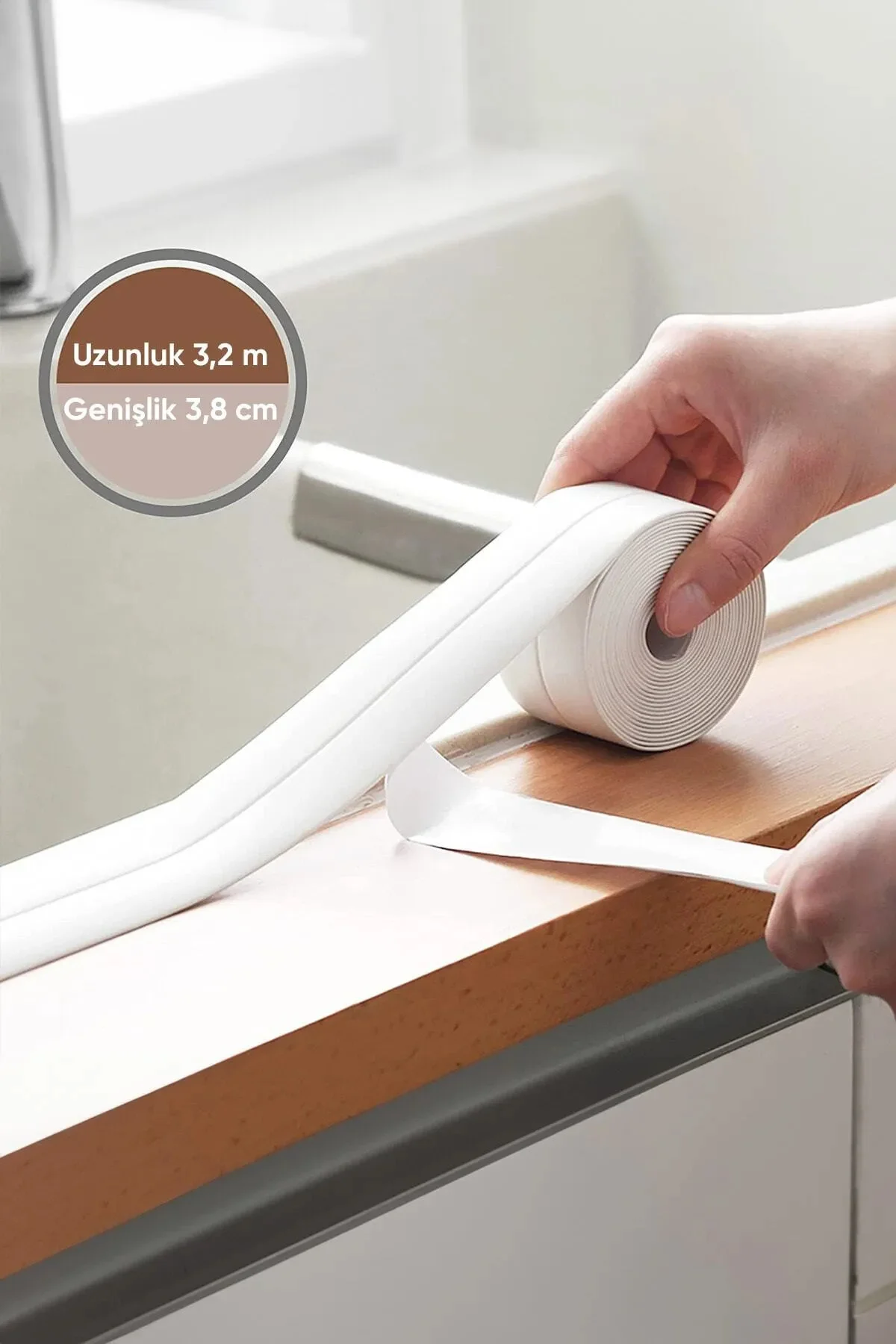 3,2 m Su Geçirmez Kenar Bandı – Banyo, Mutfak Ve Lavabo Tamiri