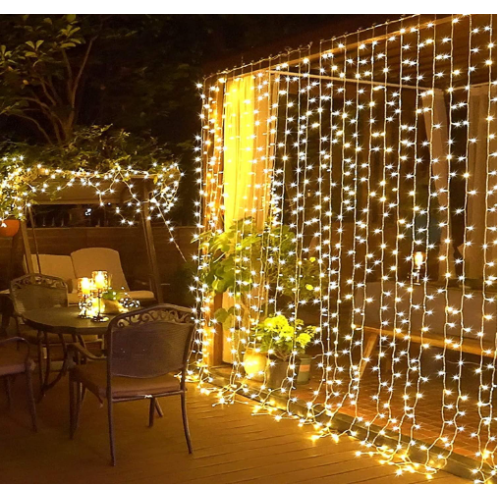3*2 Perde Led Sarı Işık 3*2 Perde Led Sarı Işık