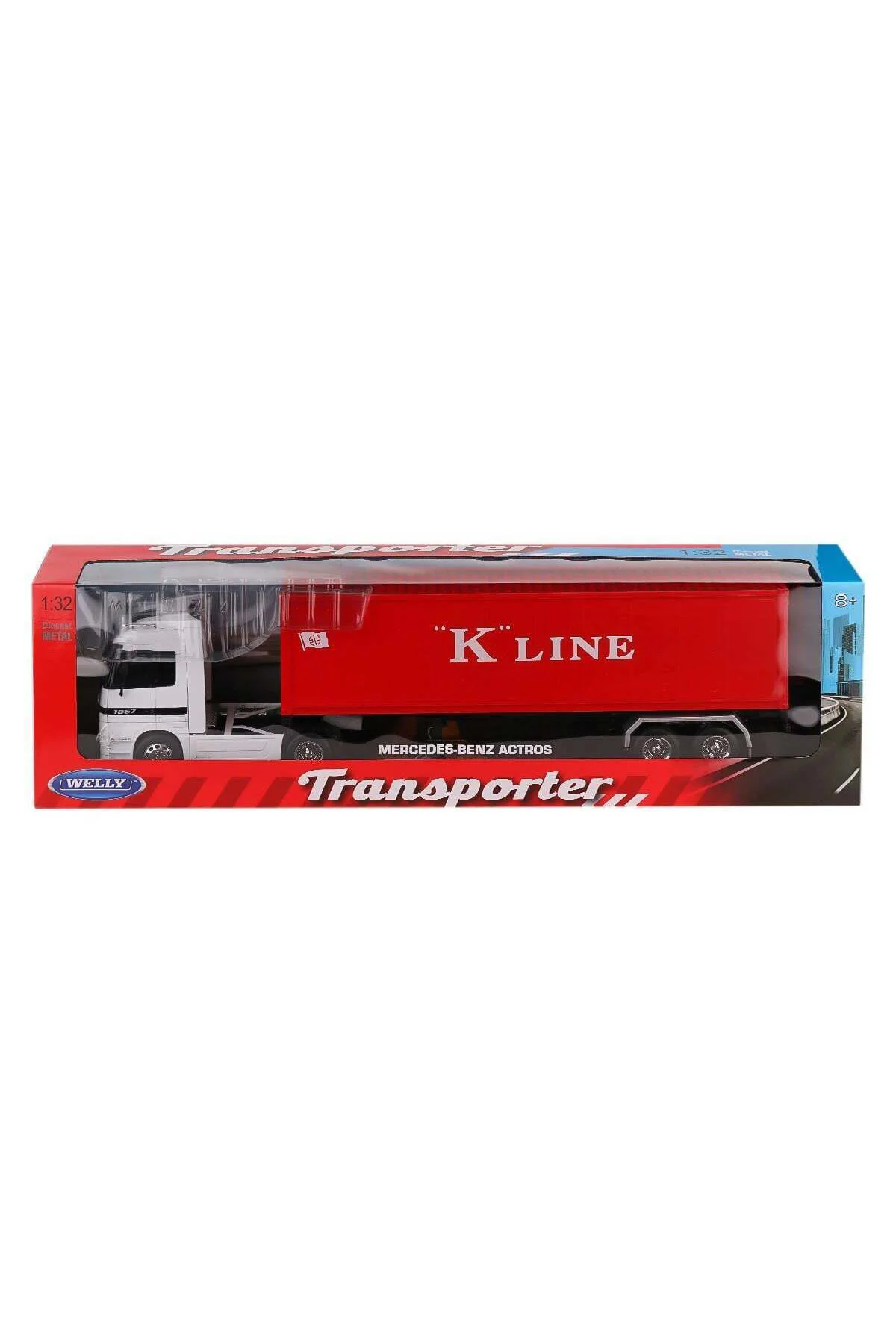 32281Kw Welly Mercedes Benz Tır 1:32-Karsan Oyuncak