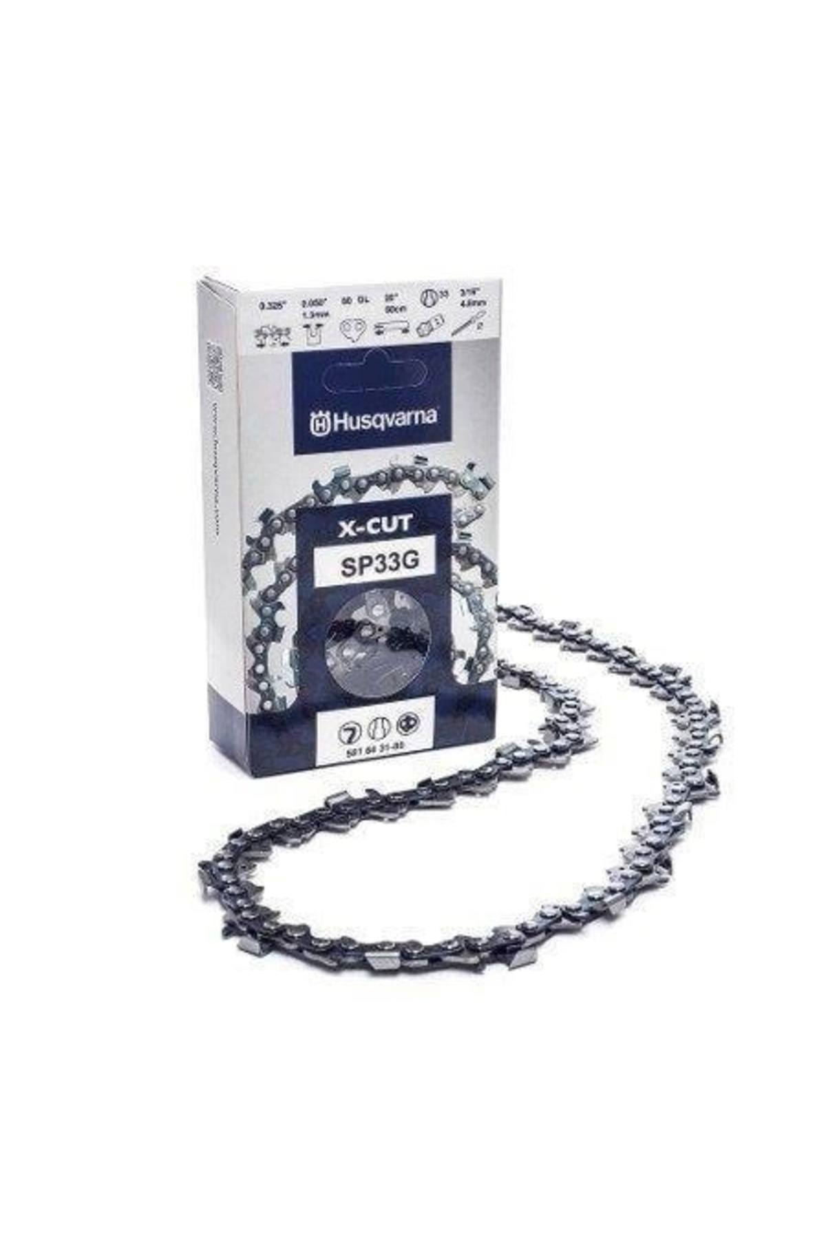 3.25-36 Diş Zincir 1.3Mm Yarım Köşeli Sp33G