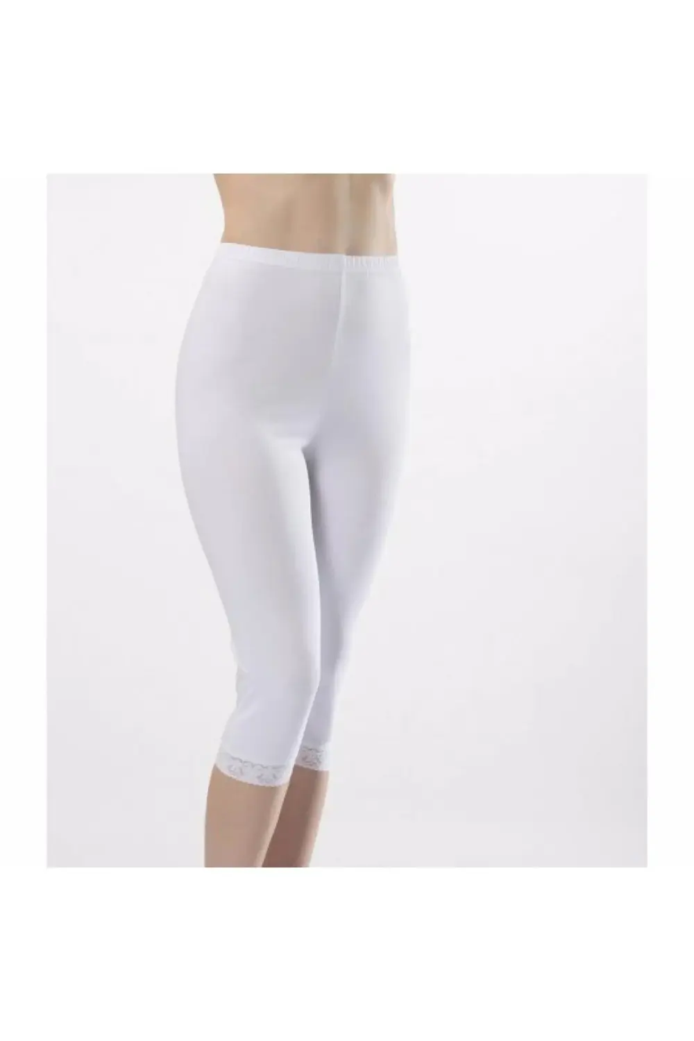 3254 Kadın Ince Dantelli Tayt