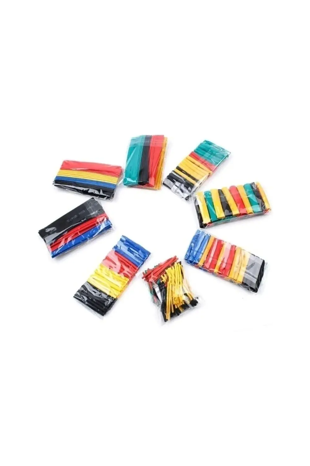 328 Parça Kutulu Heat Shrink Makaron Daralan Kablo Tamir Seti