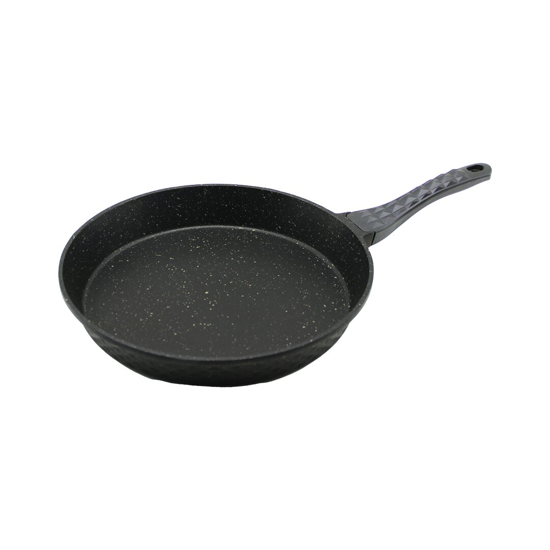 32CM DÖKÜM TAVA KABARTMA PİRAMİT DESENLİ BAKALİT SAP=18.2CM POŞET
