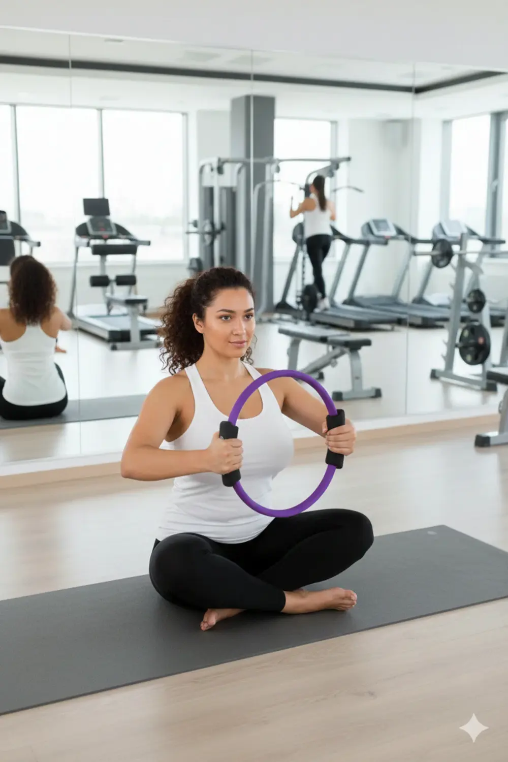 32cm Pilates çemberi - Magic Circle - Sihirli Çember - Spor - Yog