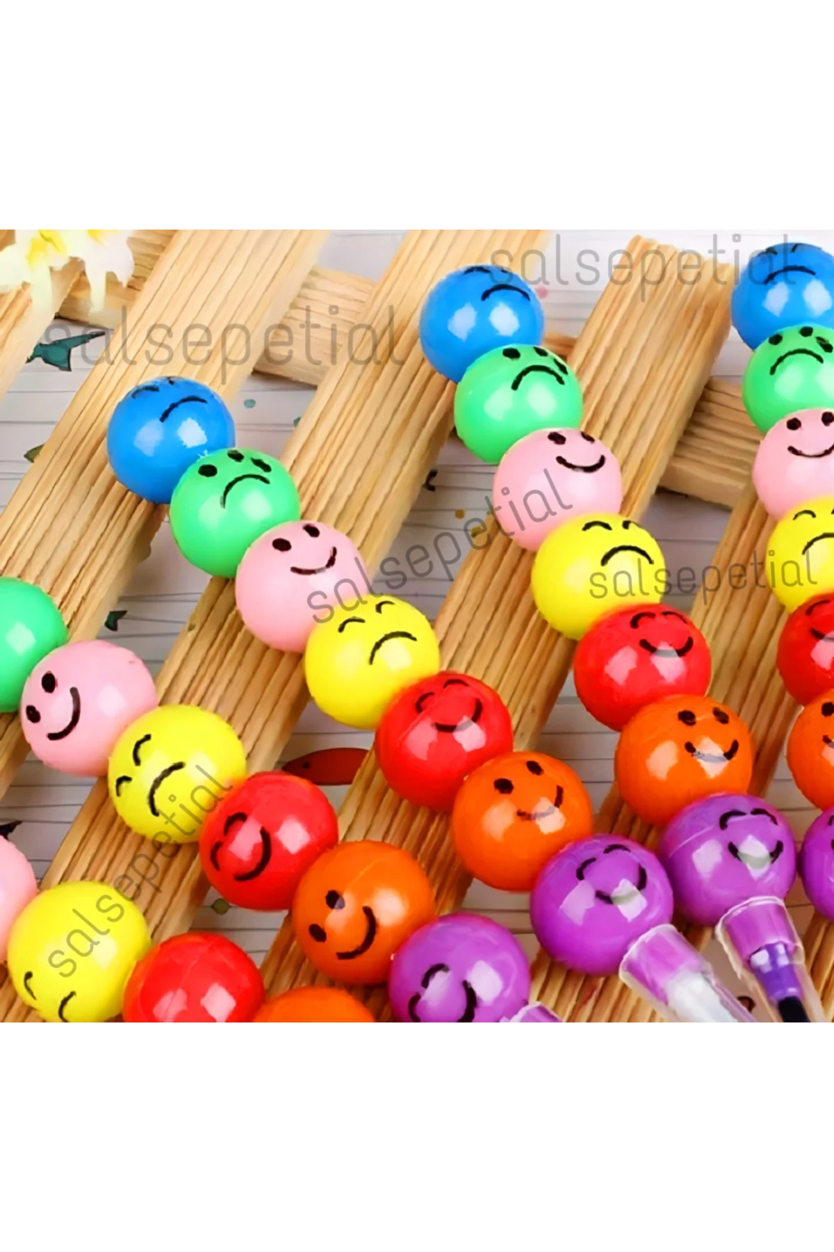 32'li Emoji Yumurtlayan Kurşun Kalem Hediyelik Oyuncak Doğum Günü