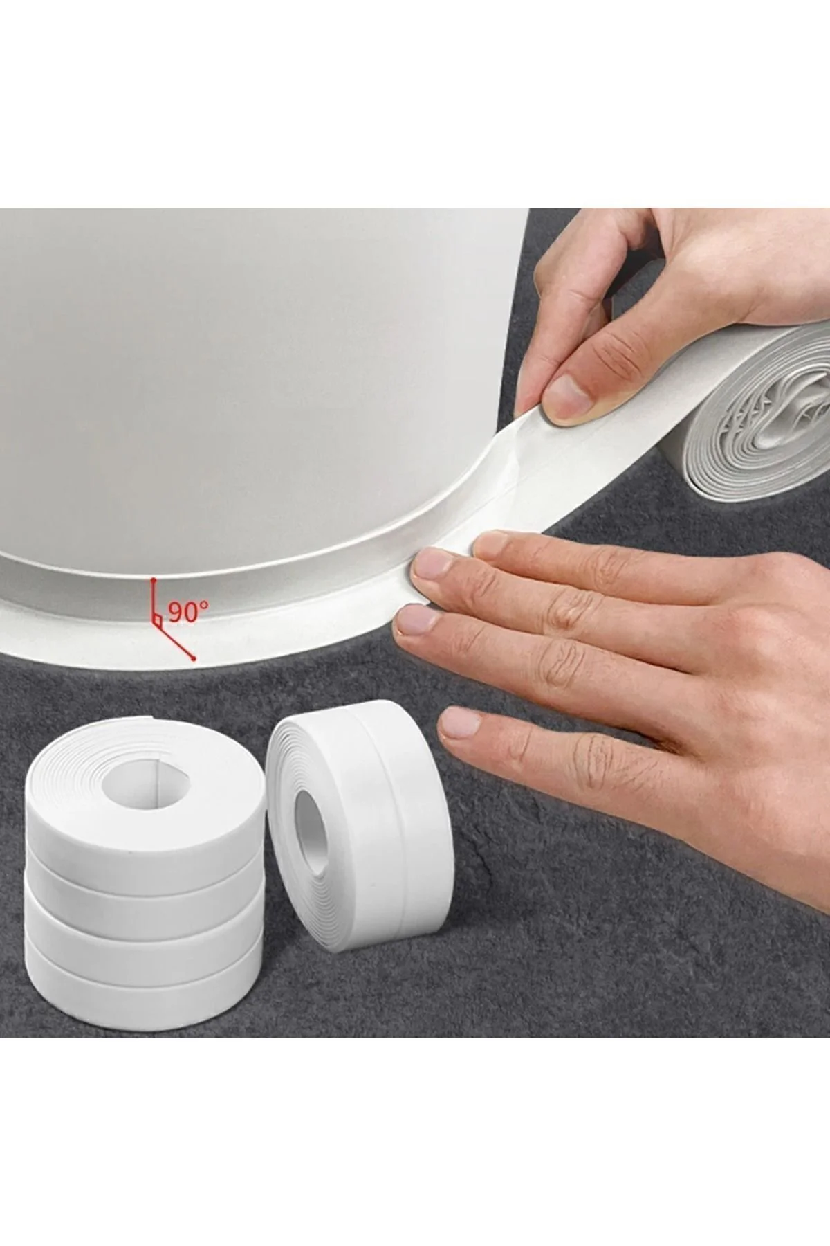 3.2m Banyo Küvet Mutfak Lavabo Su Sızdırmaz Bant Su Geçirmez Kena