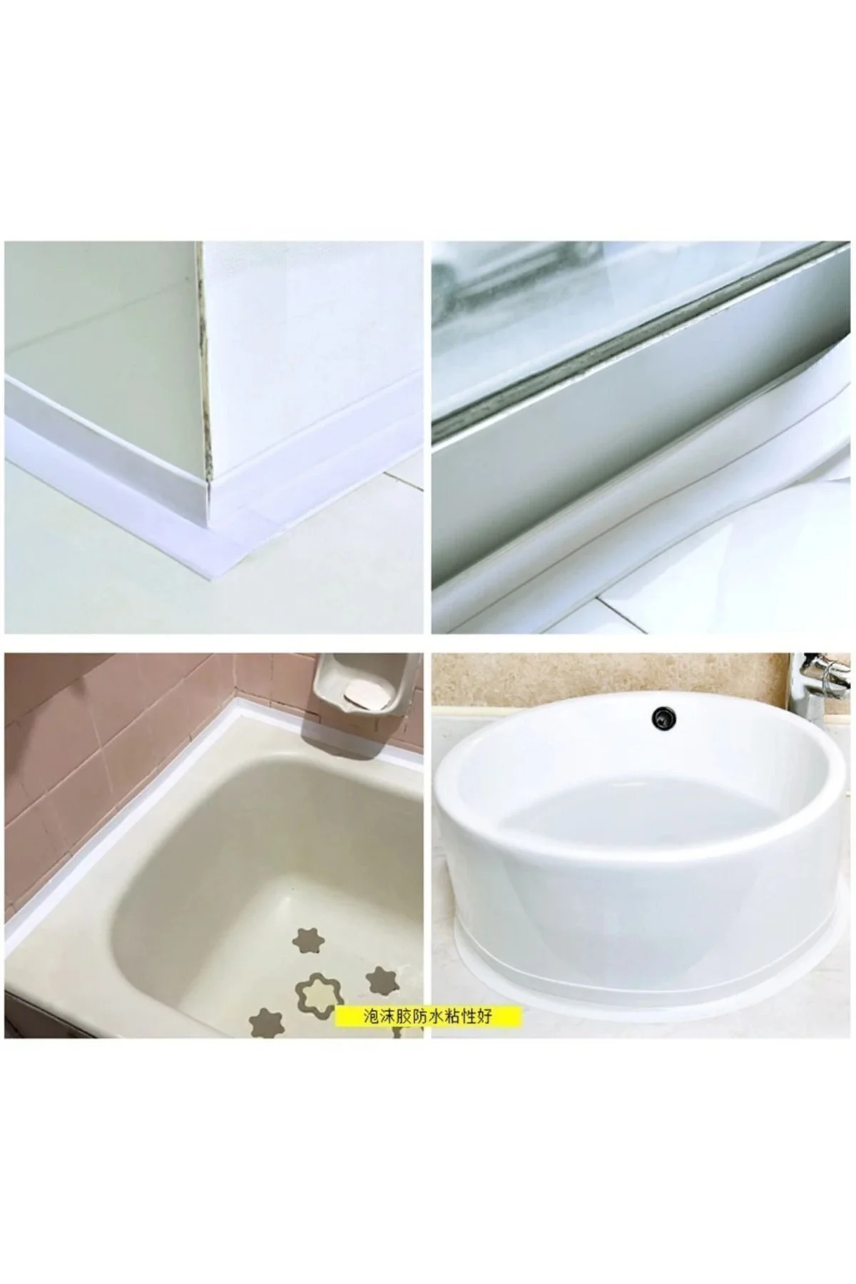 3.2m Banyo Küvet Mutfak Lavabo Su Sızdırmaz Bant Su Geçirmez Kena