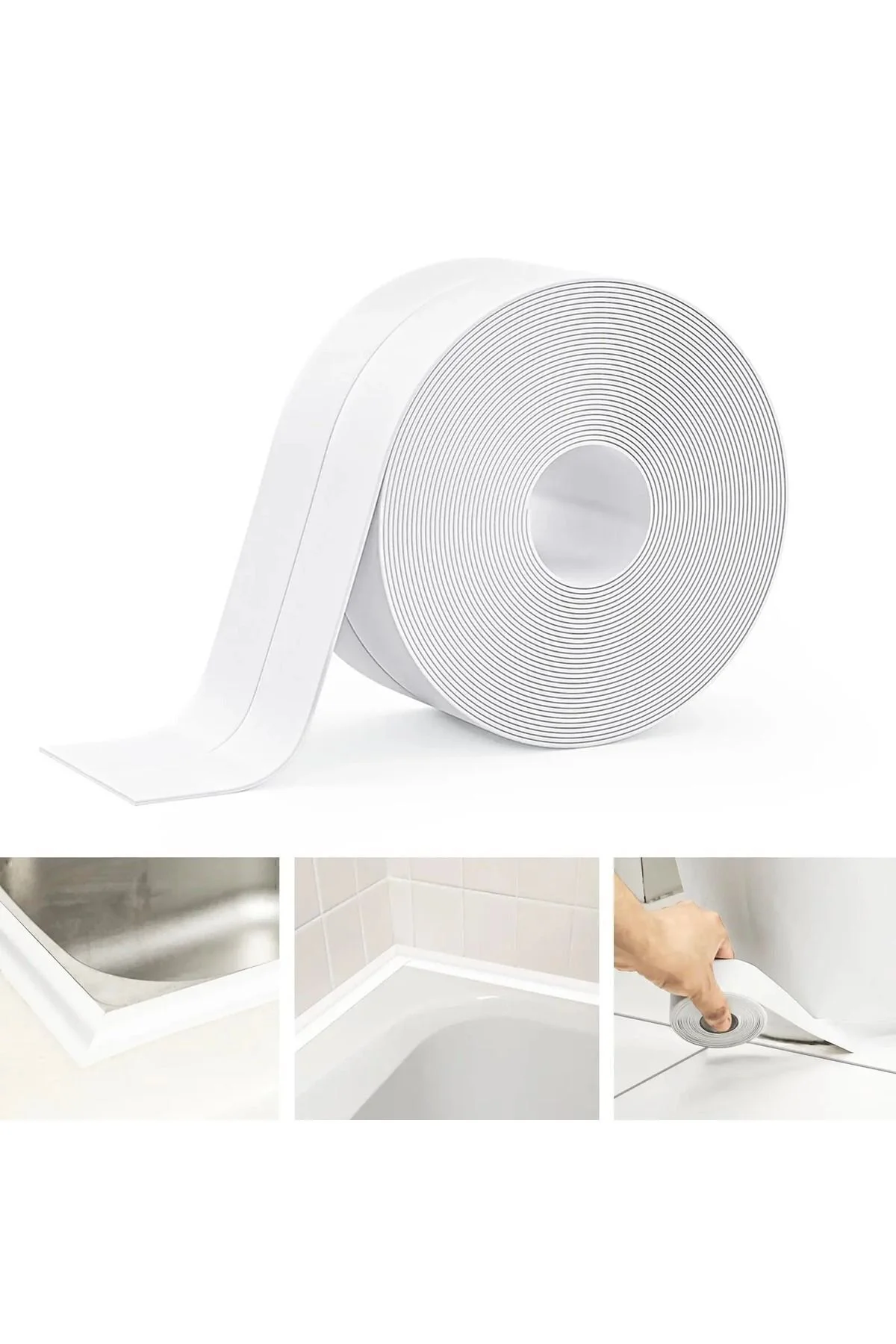 3.2m Banyo Küvet Mutfak Lavabo Su Sızdırmaz Bant Su Geçirmez Kena