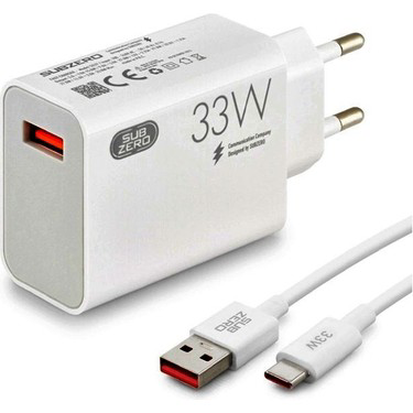 33 W Turbo şarj aleti