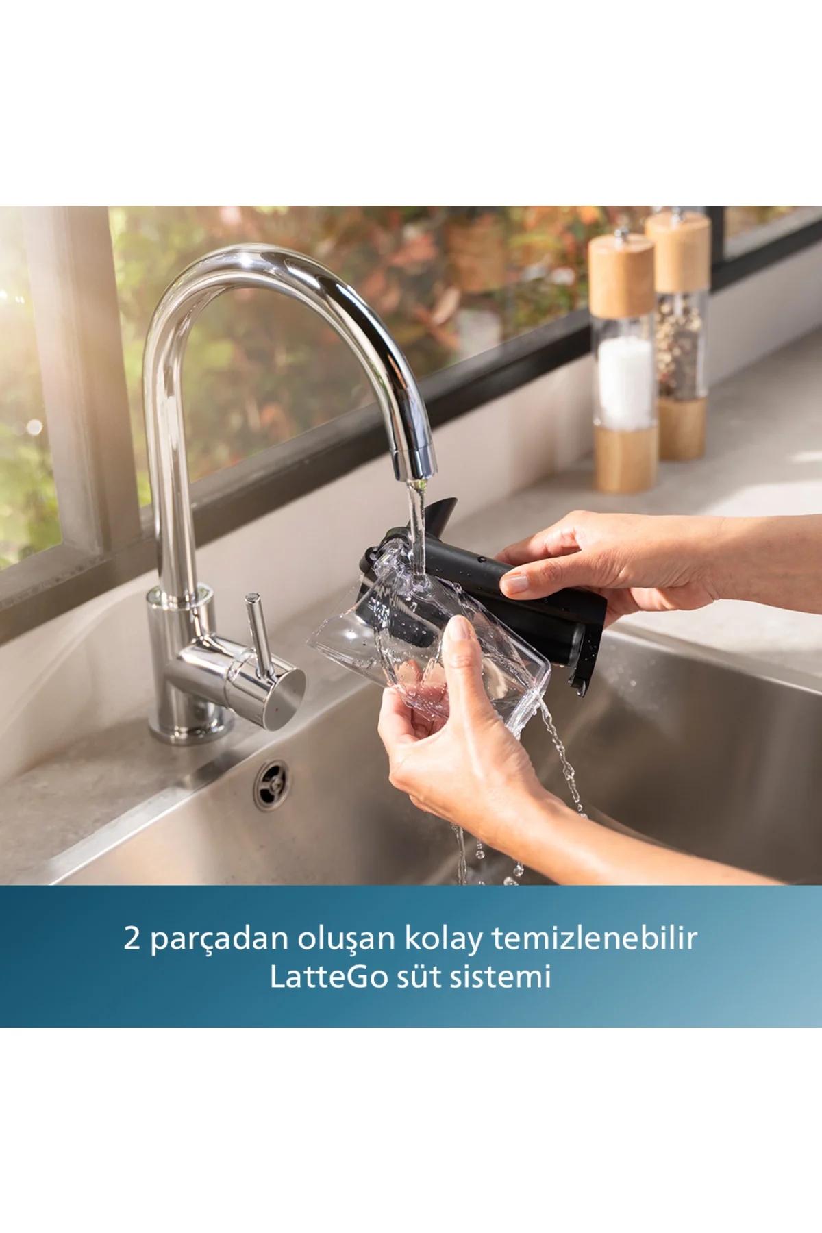 3300 Serisi LatteGo Tam Otomatik Espresso Makinesi, AquaClean Filtre, 6 İçecek Hazırlama, EP3343/50