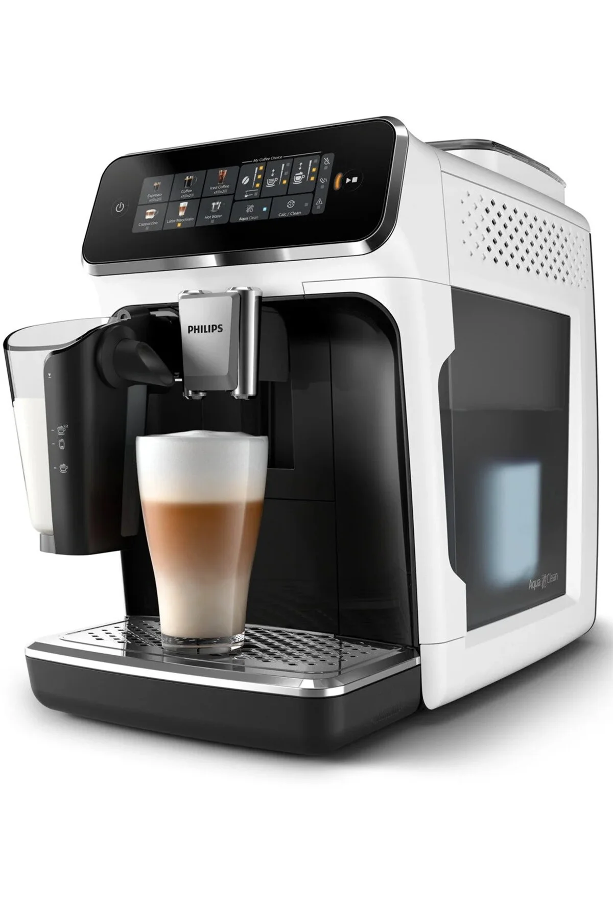 3300 Serisi LatteGo Tam Otomatik Espresso Makinesi, AquaClean Filtre, 6 İçecek Hazırlama, EP3343/50